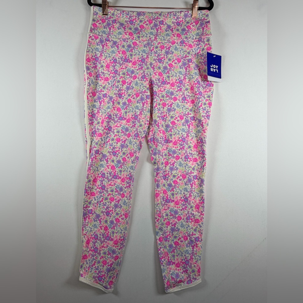 JoyLab™ Women's Floral Print High-Rise Piped Leggings - Pink M, L & XXL - Picture 6 of 16